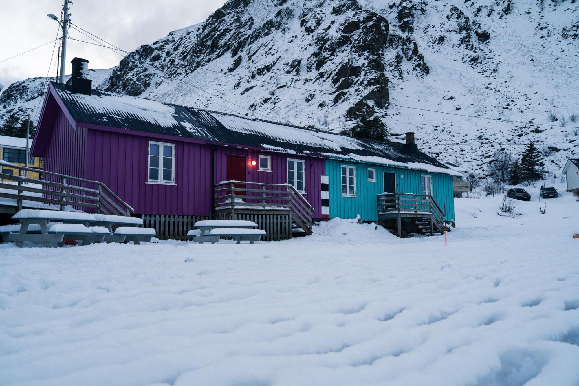Kraemmervika Rorbuer - Rustic Cabins In Lofoten Ballstad Luaran gambar