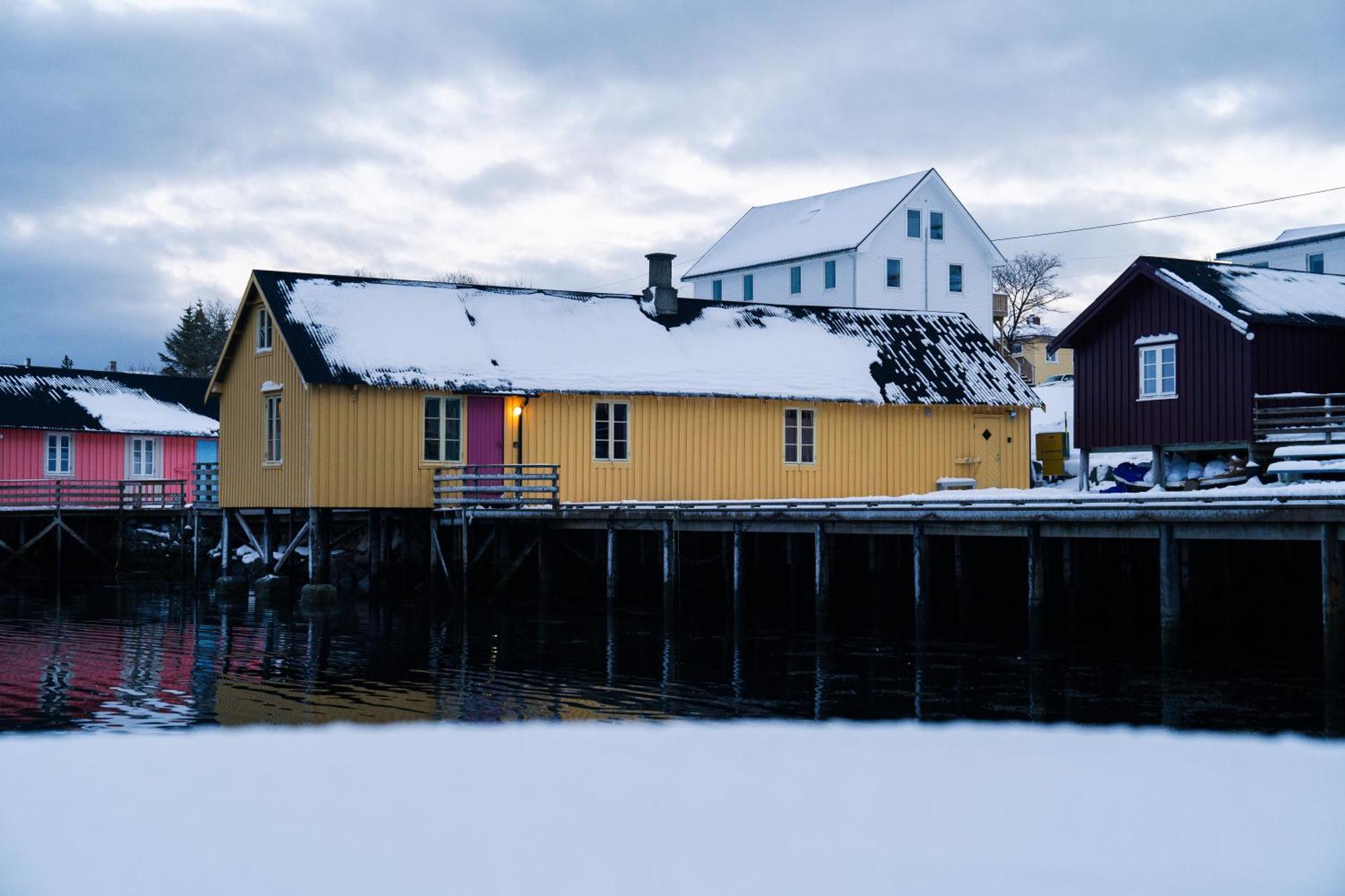 Kraemmervika Rorbuer - Rustic Cabins In Lofoten Ballstad Luaran gambar