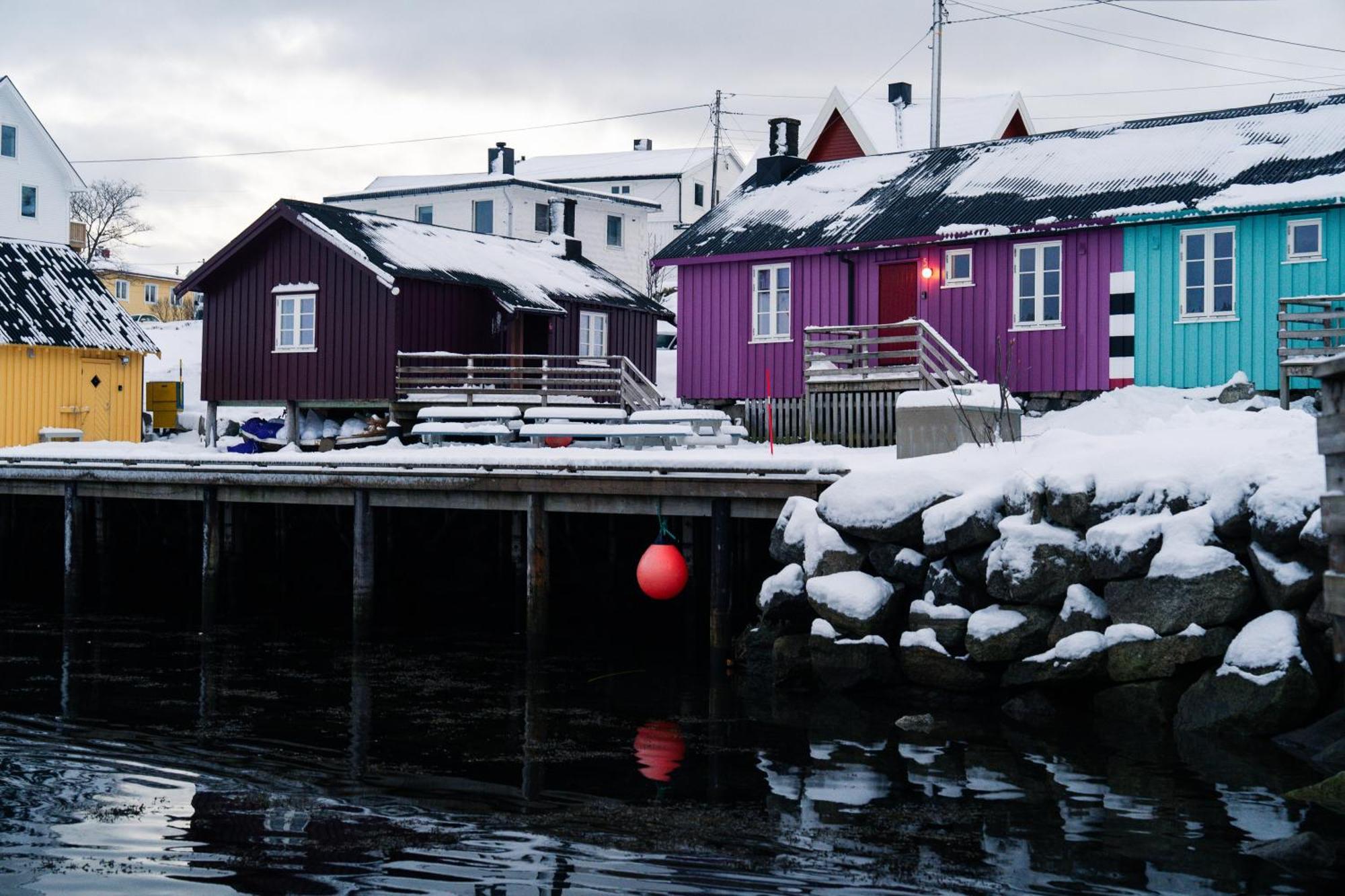 Kraemmervika Rorbuer - Rustic Cabins In Lofoten Ballstad Luaran gambar