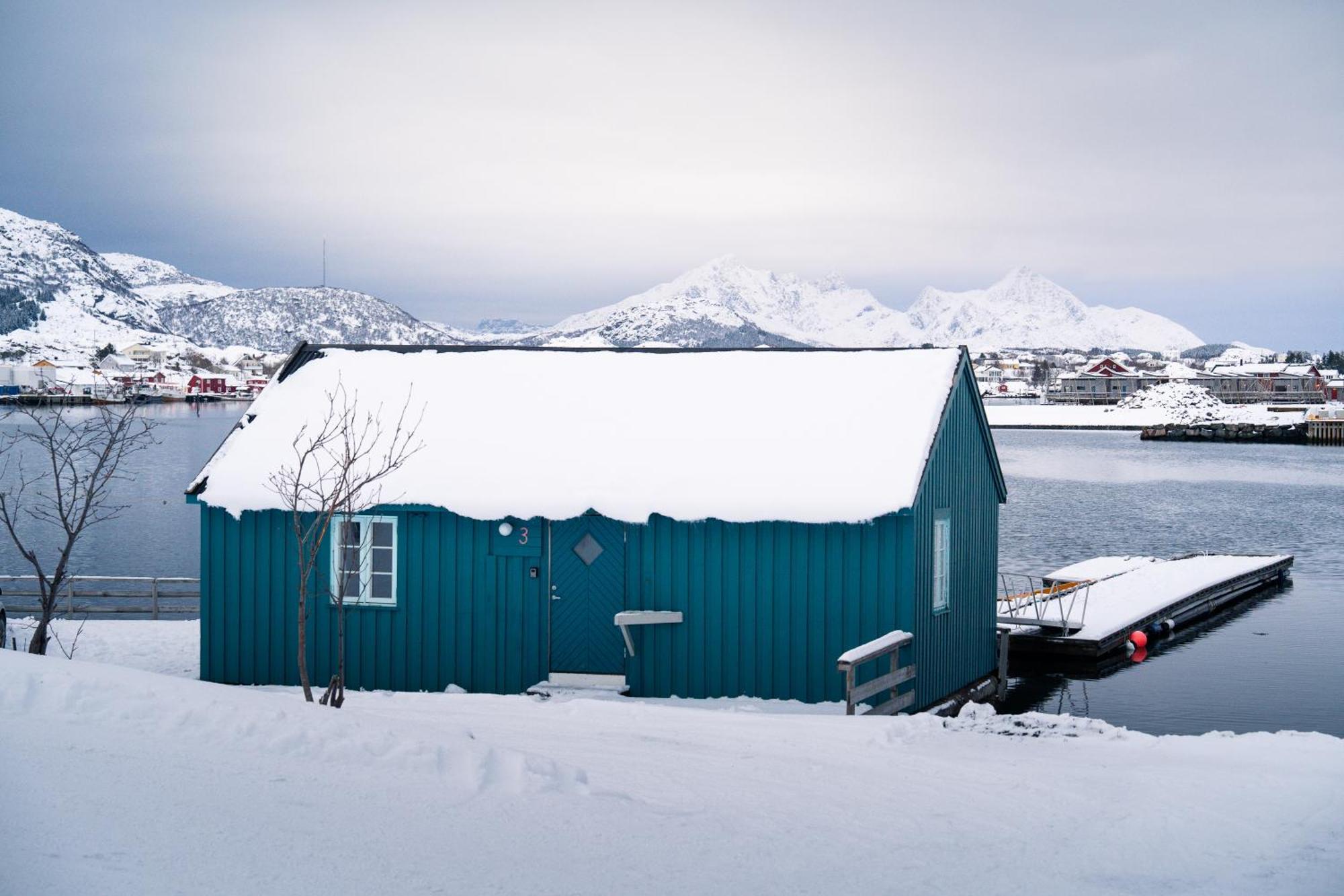 Kraemmervika Rorbuer - Rustic Cabins In Lofoten Ballstad Luaran gambar